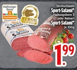 Sport-Salami von Strohschwein im aktuellen EDEKA Prospekt für 1,99 €
