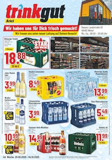Aktueller Trinkgut Prospekt "Aktuelle Angebote" Seite 1 von 10 Seiten für Wesel