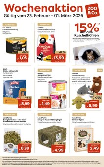 Katzenfutter im aktuellen ZOO und Co. Prospekt (Wuppertal) Katzenfutter im ZOO und Co. Prospekt "Wochenaktion" mit 1 Seiten (Wuppertal)