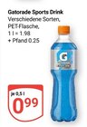 Sports Drink Angebote von Gatorade bei GLOBUS Pirmasens für 0,99 €