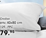 Oreiller - Möbel Martin à Metz Oreiller en promo chez Möbel Martin Metz à 79,95 €
