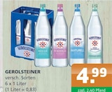 Getränke A-Z Schenkenberg - Gerolsteiner Angebot im Prospekt Gerolsteiner bei Getränke A-Z im Schenkenberg Prospekt für 4,99 €