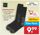 Arbeitssocken Angebote bei Netto Marken-Discount Karlsruhe für 9,99 €