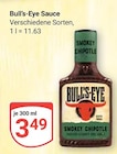 Sauce Angebote von Bull’s-Eye bei GLOBUS Hofheim für 3,49 €