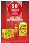 Promo -50% de remise immédiate sur le 2ème produit identique sur tout lipton ice tea à  dans le catalogue Bi1 à Amancey