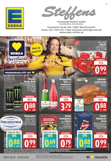Aktueller EDEKA Prospekt "Aktuelle Angebote" Seite 1 von 24 Seiten für Köln