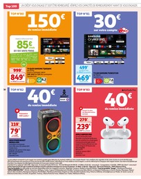 Offre TV Samsung dans le catalogue Auchan Hypermarché du moment à la page 16