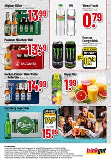 Energydrink im aktuellen Trinkgut Prospekt (Rüsselsheim) Energydrink im Trinkgut Prospekt "Aktuelle Angebote" mit 8 Seiten (Rüsselsheim)
