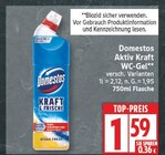 Aktiv Kraft WC-Gel Angebote von Domestos bei EDEKA Potsdam für 1,59 €