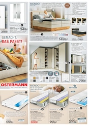 Matratze im Ostermann Prospekt in Bochum Aktueller Ostermann Prospekt mit Matratze, "FÜR IHR ZUHAUSE GEMACHT. DAS PASST!", Seite 9
