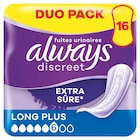 Protection pour fuites urinaires - ALWAYS DISCREET en promo chez Colruyt Protection pour fuites urinaires - ALWAYS DISCREET dans le catalogue Colruyt