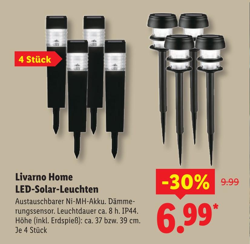 LED-Solar-Leuchten