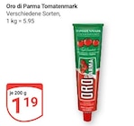 Tomatenmark im Angebot bei GLOBUS in Rostock Tomatenmark Angebote von Oro di Parma bei GLOBUS Rostock für 1,19 €
