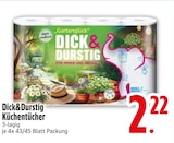 Dick&Durstig Küchentücher im EDEKA Prospekt Dick&Durstig Küchentücher von im aktuellen EDEKA Prospekt für 2,22 €