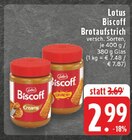 Biscoff Brotaufstrich Creamy Angebote von Lotus bei E center Aachen für 2,99 €
