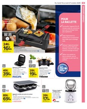 Appareil Raclette Angebote im Prospekt "GOÛTONS AU MEILLEUR DE LA CUISINE" von Carrefour auf Seite 19