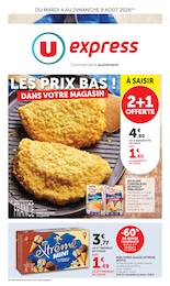 Catalogue Supermarchés de U Express à Noidans-lès-Vesoul Prospectus U Express à Noidans-lès-Vesoul, "LES PRIX BAS ! DANS VOTRE MAGASIN", 18 pages, 04/08/2026 - 09/08/2026
