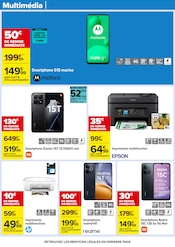 Promos Smartphone dans le catalogue "Carrefour" de Carrefour à la page 50