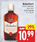 Scotch Whisky von Ballantine's für 10,99 € bei EDEKA im Angebot Scotch Whisky von Ballantine's im aktuellen EDEKA Prospekt