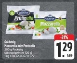 Mozzarella im Angebot bei EDEKA in Gera Mozzarella Angebote von Goldsteig bei EDEKA Gera für 1,29 €