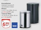 Kosmetikeimer Monaco Angebote von kela bei GLOBUS Bensheim für 6,99 €