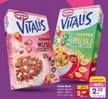 Vitalis Knusper Müsli Erdbeer-Quark im Angebot bei Netto Marken-Discount in Bottrop Vitalis Knusper Müsli Erdbeer-Quark Angebote von Dr. Oetker bei Netto Marken-Discount Bottrop für 2,22 €