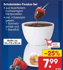 Schokoladen Fondue-Set Angebote bei Netto Marken-Discount Pforzheim für 7,99 €