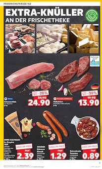 Schweinefleisch im Kaufland Prospekt "EXTRA-ANGEBOTE" mit 8 Seiten (Krefeld)