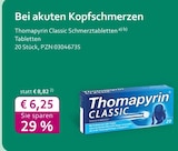 Classic Schmerztabletten bei mea - meine apotheke im Prospekt "" für 6,25 €