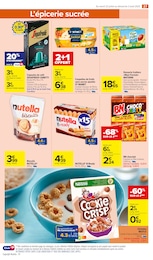 Offre Nutella dans le catalogue Carrefour Market du moment à la page 31