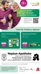 mea - meine apotheke Prospekt für Hamburg mit 4 Seiten mea - meine apotheke Prospekt für Hamburg: "Unsere September-Angebote", 4 Seiten, 01.09.2025 - 30.09.2025