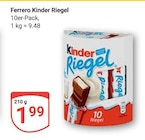GLOBUS - Kinder Riegel Angebot im Prospekt Kinder Riegel bei GLOBUS im Prospekt "" für 1,99 €