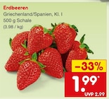 Aktuelles Erdbeeren Angebot bei Netto Marken-Discount in Duisburg ab 1,99 €