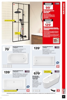 Promo Pare-Baignoire dans le catalogue Brico Dépôt du moment à la page 15