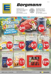 EDEKA Prospekt für Nottuln mit 24 Seiten EDEKA Prospekt für Nottuln: "Aktuelle Angebote", 24 Seiten, 22.09.2025 - 27.09.2025