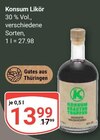 Aktuelles Konsum Likör Angebot bei GLOBUS in Jena ab 13,99 €