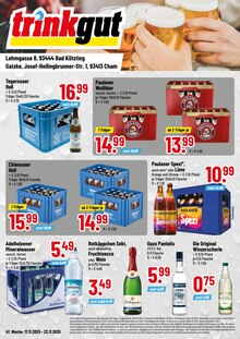 Aktueller Trinkgut Prospekt "Aktuelle Angebote" Seite 1 von 4 Seiten für Bad Kötzting