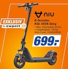 E-Scooter KQi 300 x Grey bei expert im Borken Prospekt für 699,00 €