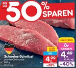 Aktuelle Schweinefleisch Angebote bei Netto Marken-Discount in Braunschweig Aktuelles Schweine-Schnitzel Angebot bei Netto Marken-Discount in Braunschweig ab 4,49 €