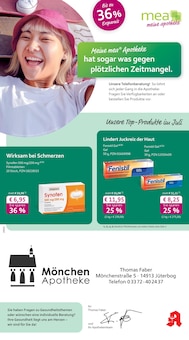 Aktueller mea - meine apotheke Prospekt "Unsere Juli-Angebote" Aktueller mea - meine apotheke Prospekt