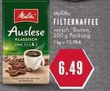 Filterkaffee Auslese Klassisch Angebote von Melitta bei E center  für 6,49 €