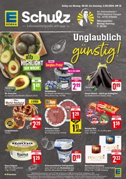 Aktueller EDEKA Supermärkte Prospekt für Weilheim: Aktuelle Angebote mit 2} Seiten, 06.05.2024 - 11.05.2024