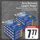 Mignon AA oder Micro AAA im Angebot bei E center in Neuss Mignon AA oder Micro AAA Angebote von Varta bei E center Neuss für 7,77 €