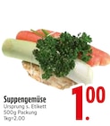 Suppengemüse im EDEKA Prospekt Suppengemüse von im aktuellen EDEKA Prospekt für 1,00 €