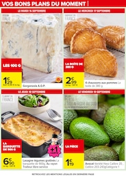 Prix et réduction Gorgonzola dans le prospectus Carrefour en cours Offre Gorgonzola dans le catalogue Carrefour du moment à la page 27