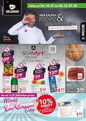 Selgros Supermarkt Prospekt der aktuellen Woche mit 20 Seiten, gültig von 16.07.2026 bis 22.07.2026, in Bad Zwischenahn und Umgebung Aktueller Selgros Supermarkt Prospekt in Bad Zwischenahn und Umgebung, "HIER KAUFEN PROFIS & GENIESSER" mit 20 Seiten, 16.07.2026 - 22.07.2026