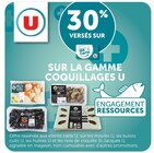 30% versés sur ma € carte u sur la gamme coquillages U - U - U Express à Dijon 30% versés sur ma € carte u sur la gamme coquillages U - U en promo chez U Express Dijon
