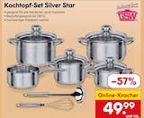 Kochtopf-Set Silver Star von GSW für 49,99 € bei Netto Marken-Discount im Angebot Kochtopf-Set Silver Star von GSW im aktuellen Netto Marken-Discount Prospekt