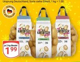 Aktuelle Kartoffeln Angebote bei GLOBUS in Krefeld Aktuelles Für die Kartoffelhelden Blau Angebot bei GLOBUS in Krefeld ab 1,99 €