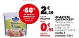 Promo RILLETTES à 0,91 € dans le catalogue Hyper U à Pléneuf-Val-André